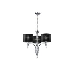 3 - Light Drum Chandelier