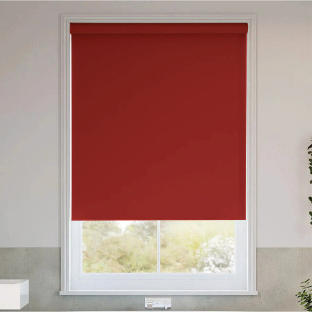 Indoor Blackout Trimmable Roller Blind â Custom Fit Window Shade with Light Control & Privacy