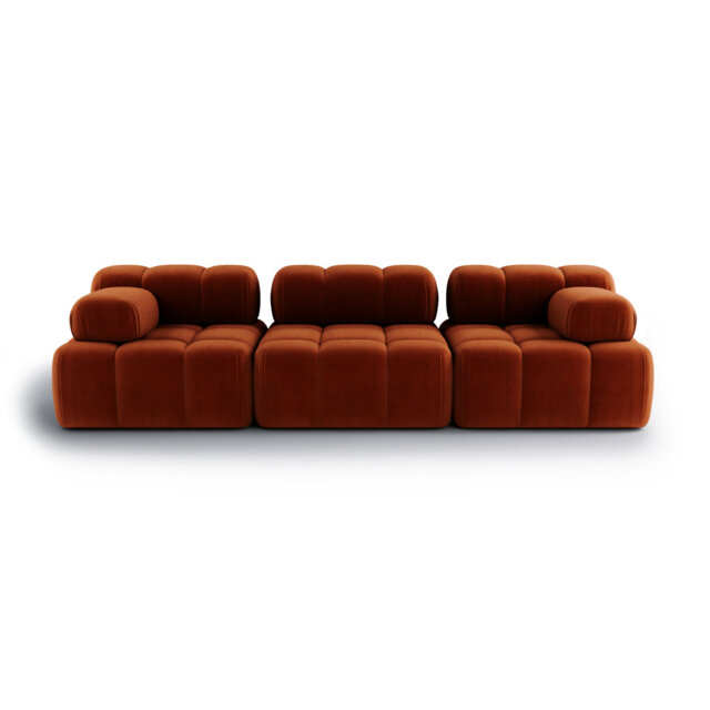 3 Seater Velvet Sectional