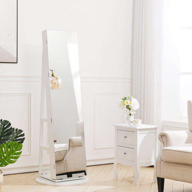 Hieu Free-standing Jewelry Armoire by Wayfair