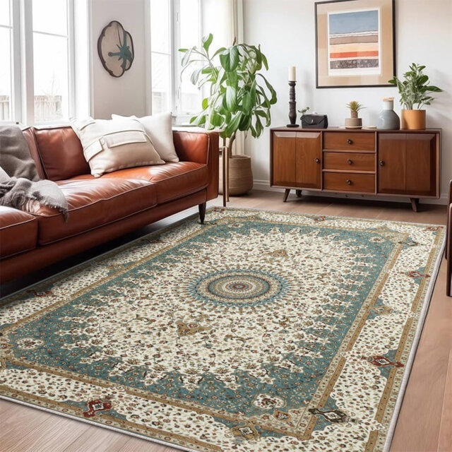 Luxury Cashmere Area Rug – Ultra-Soft, Cozy, Fade-Resistant Floor Decor For Living Room & Bedroom
