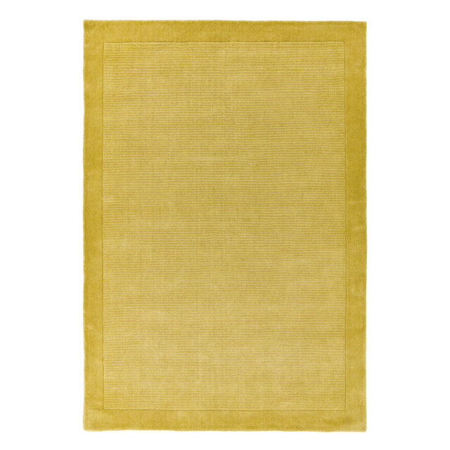 Tulane Tufted Wool Yellow Rug