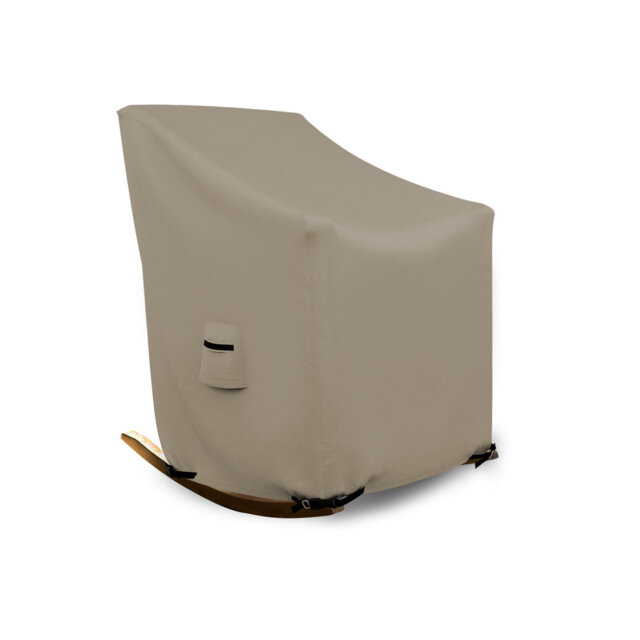 Heavy-Duty Outdoor Rocking Chair Cover, UV Resistant Waterproof Patio Chair Covers