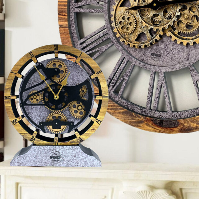 Wood Wall Clock