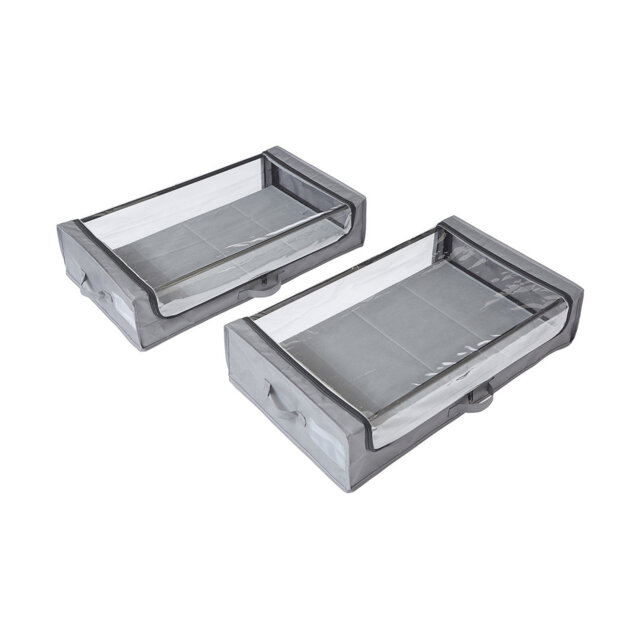 Underbed Storage Cart with Wheels (Pack of 2)
