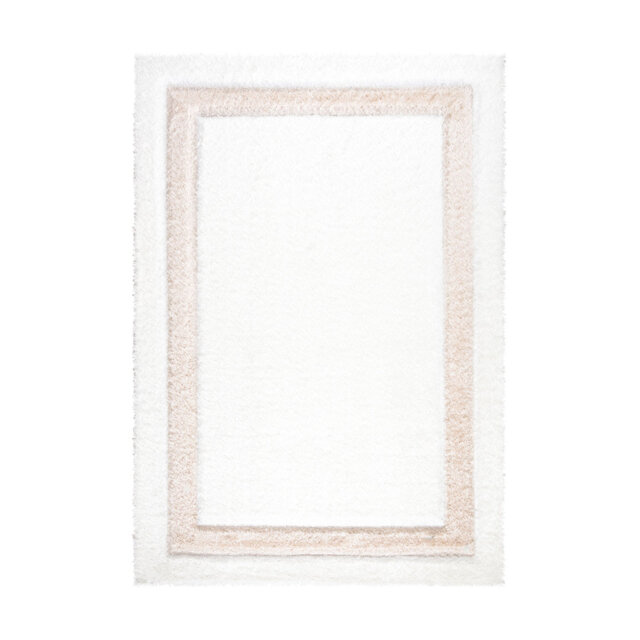 Trani Extra Large Thick White Shaggy Rugs Soft Area Carpet Living Room Bedroom Hallway Runner