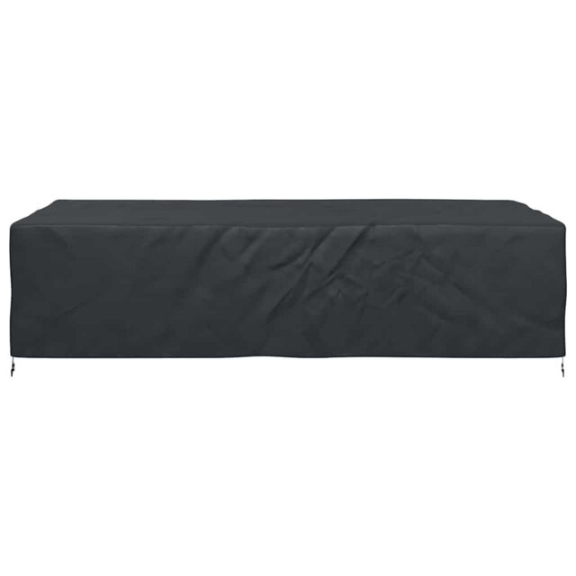 Outdoor Furniture Cover Black 305 X 190 X 85 Cm 600D