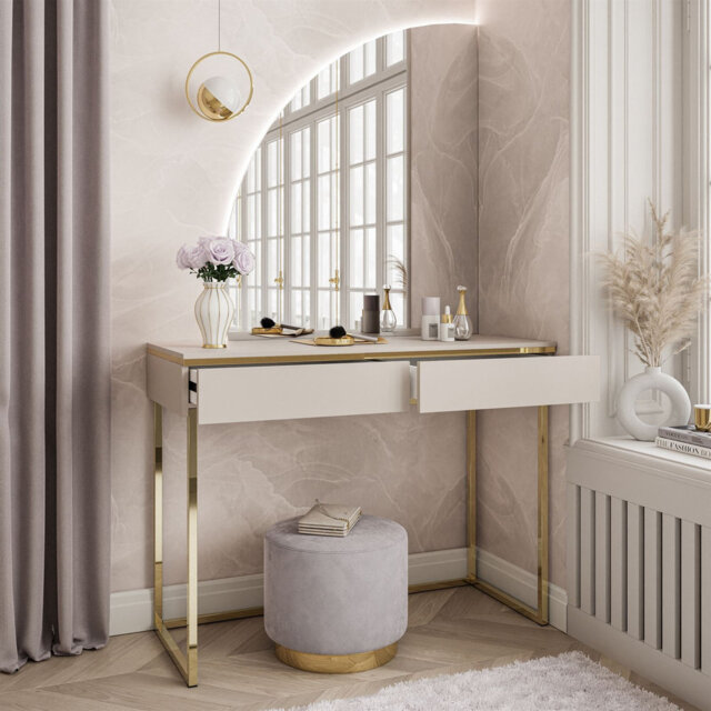 Avdulah Dressing Table with Mirror