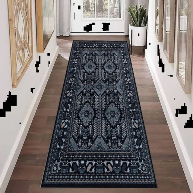 New Stylish Traditional Long Hallway Runner Rug Bedroom Carpet Soft Rugs Kitchen Floor Mat*