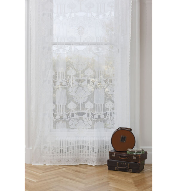 Crosby Cotton Blend Sheer Curtain Single Panel