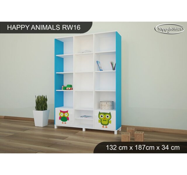 187cm H X 132cm W Kids Bookcase