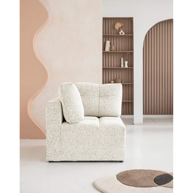 Lulu Upholstered Corner Chair