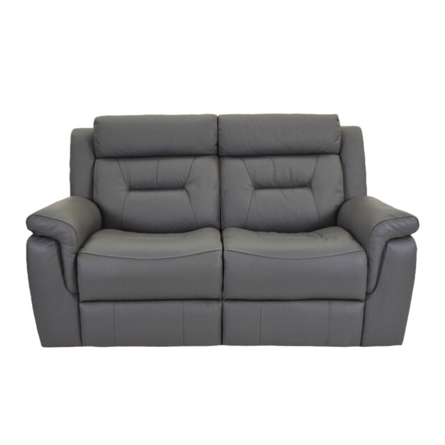 Demea 2 Seater Genuine Leather Electric Recliner