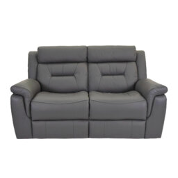 Demea 2 Seater Genuine Leather Electric Recliner