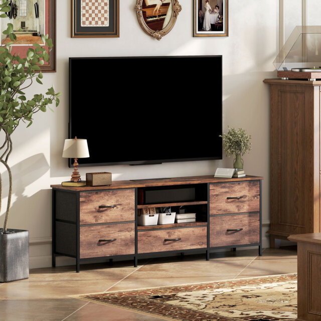 "Unfinished TV Stand for TVs up to 65"""