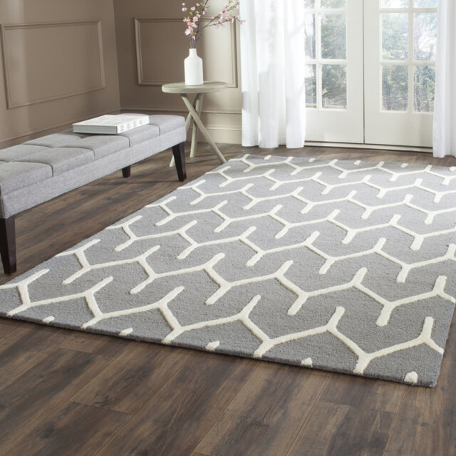 Schreiber Machine Woven Wool Grey Indoor Rug