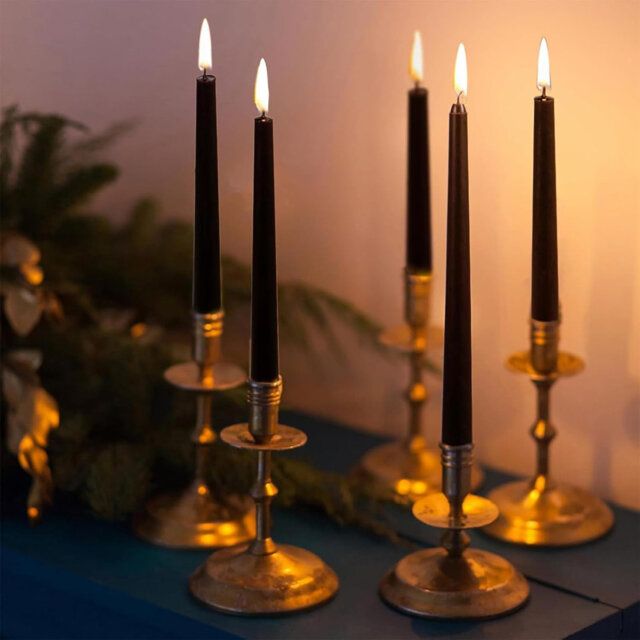 Unscented Taper Candle