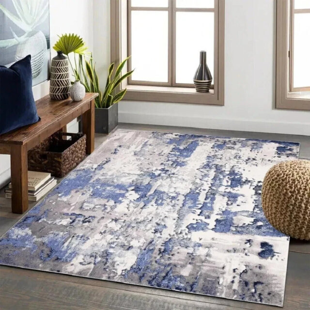 Abstract Indoor / Outdoor Area Rug