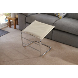 Aryas 48.5cm Wide Solid Colour Footstool Ottoman