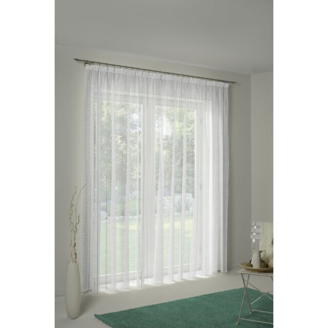 Canadice Semi Sheer Curtain Single Panel