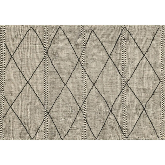 Adynn Geometric Vinyl Machine Printed Indoor / Outdoor Area Rug