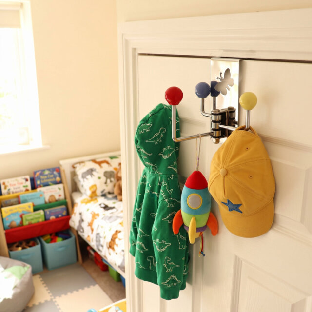 Melonia Steel Over-the-Door 3 - Hook Overdoor Hook
