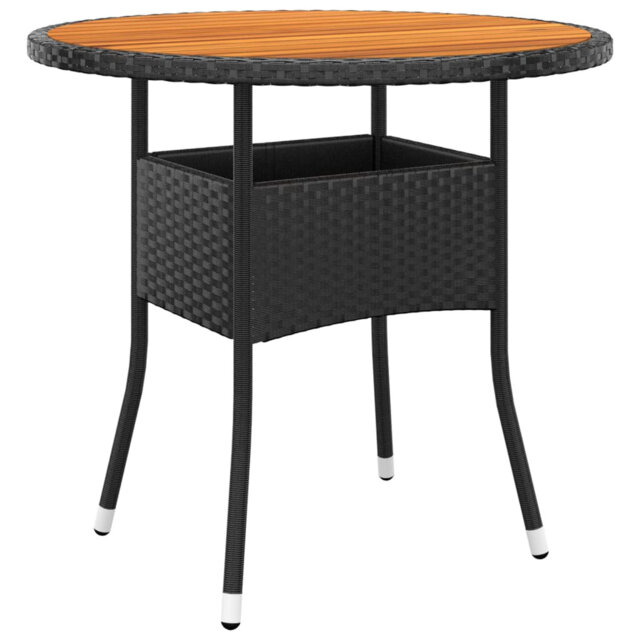 Garden Rattan/Steel/Wooden Dining Table