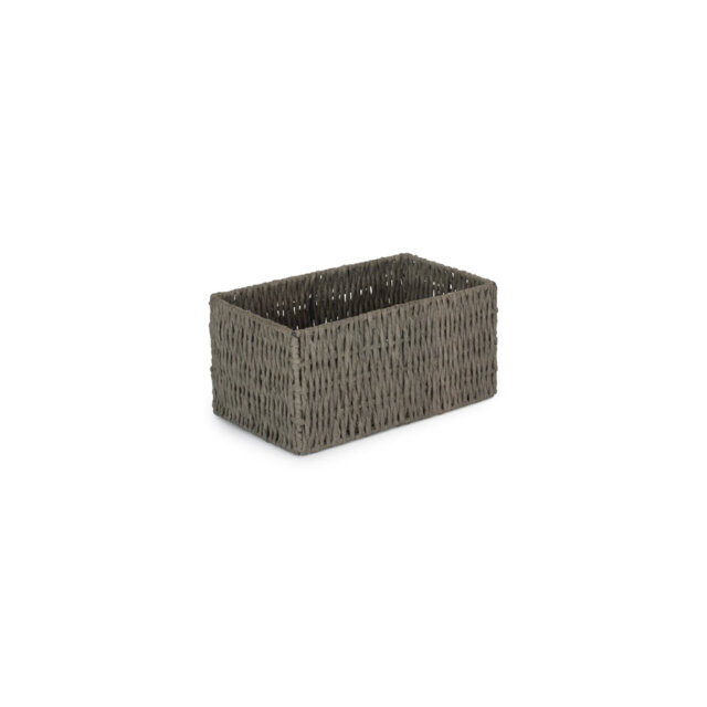 Wicker Paper Rope Storage Basket