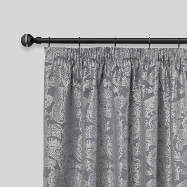 Bling Diamond Adjustable 2cm Single Curtain Pole