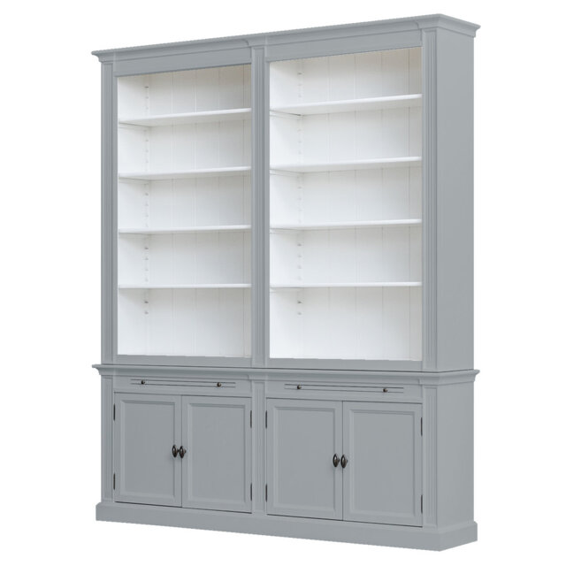 Bowland 240cm H x 200cm W Library Bookcase