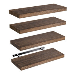Floating Shelves, 40cm Wall Shelves