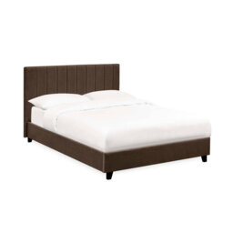 Osias Linen Upholstered Bed Frame