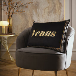 Laurence Llewelyn-Bowen Venus Signature Cushion Black