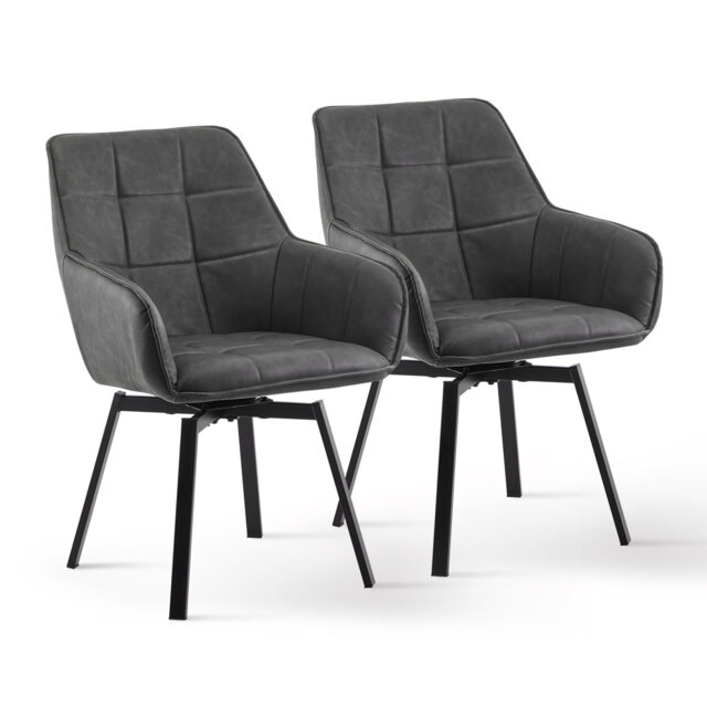 Byun 48cm H Upholstered Metal Armchair