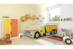 Children's auto bed 140x70 - Tipper truck