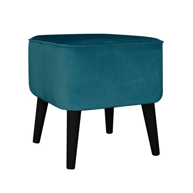 40cm Wide Square Solid Colour Standard Ottoman