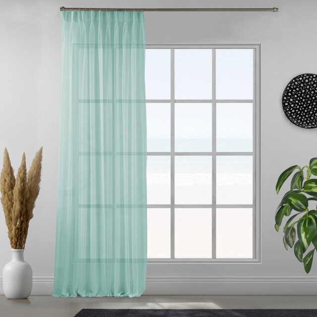 Sheer Single Curtain Panel