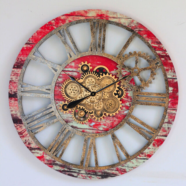 Solid Wood Wall Clock