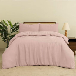 Waffle Duvet Cover Set – Cotton, Super Soft & Breathable, Hypoallergenic, Machine Washable Waffle Weave Bedding-Room Decor & Bedding Set