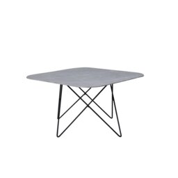 Lancaer 80cm Glass Top Console Table