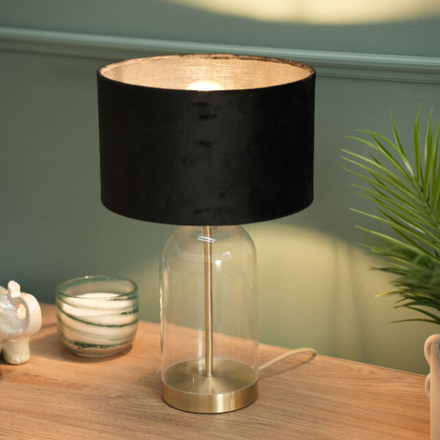 Glass Desk Lamp