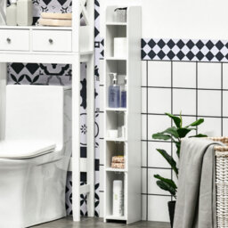MDF / Particle Board Freestanding Linen Cabinet