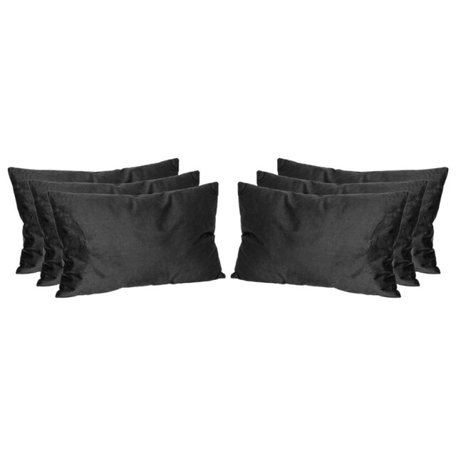 Colour Rectangular Lumbar Cushion with Filling