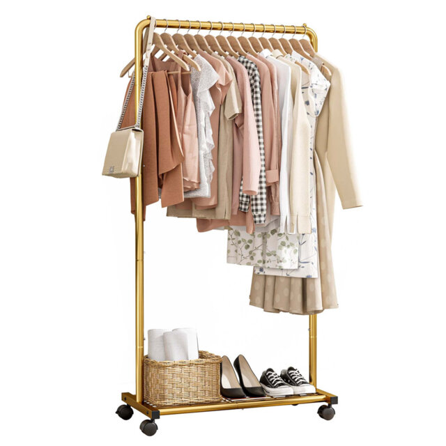Bonville 72cm Rolling Clothing Rack