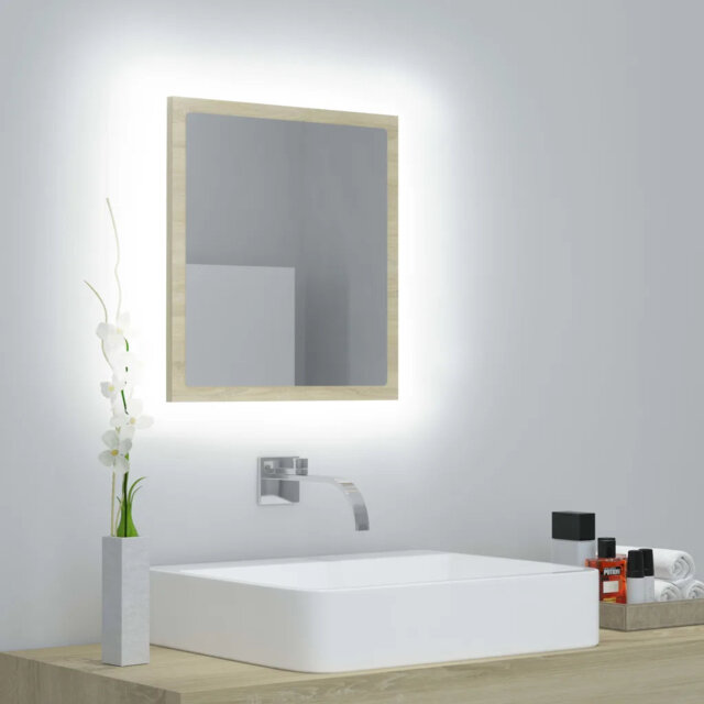 Aubarta LED Bathroom Mirror Acrylic