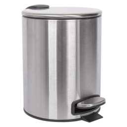 Harbour Housewares - Round Bathroom Pedal Bin