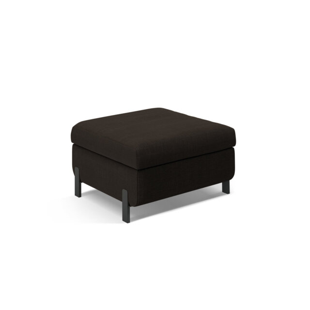Ryott 72cm Wide Solid Colour Pouffe Ottoman