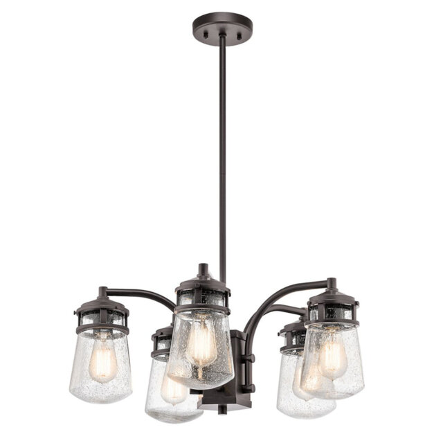 Phillipstown 5 - Light Shaded Chandelier