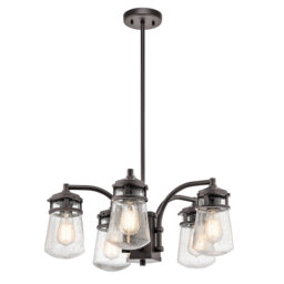 Phillipstown 5 - Light Shaded Chandelier