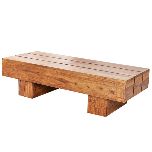 Abigail solid wood coffee table